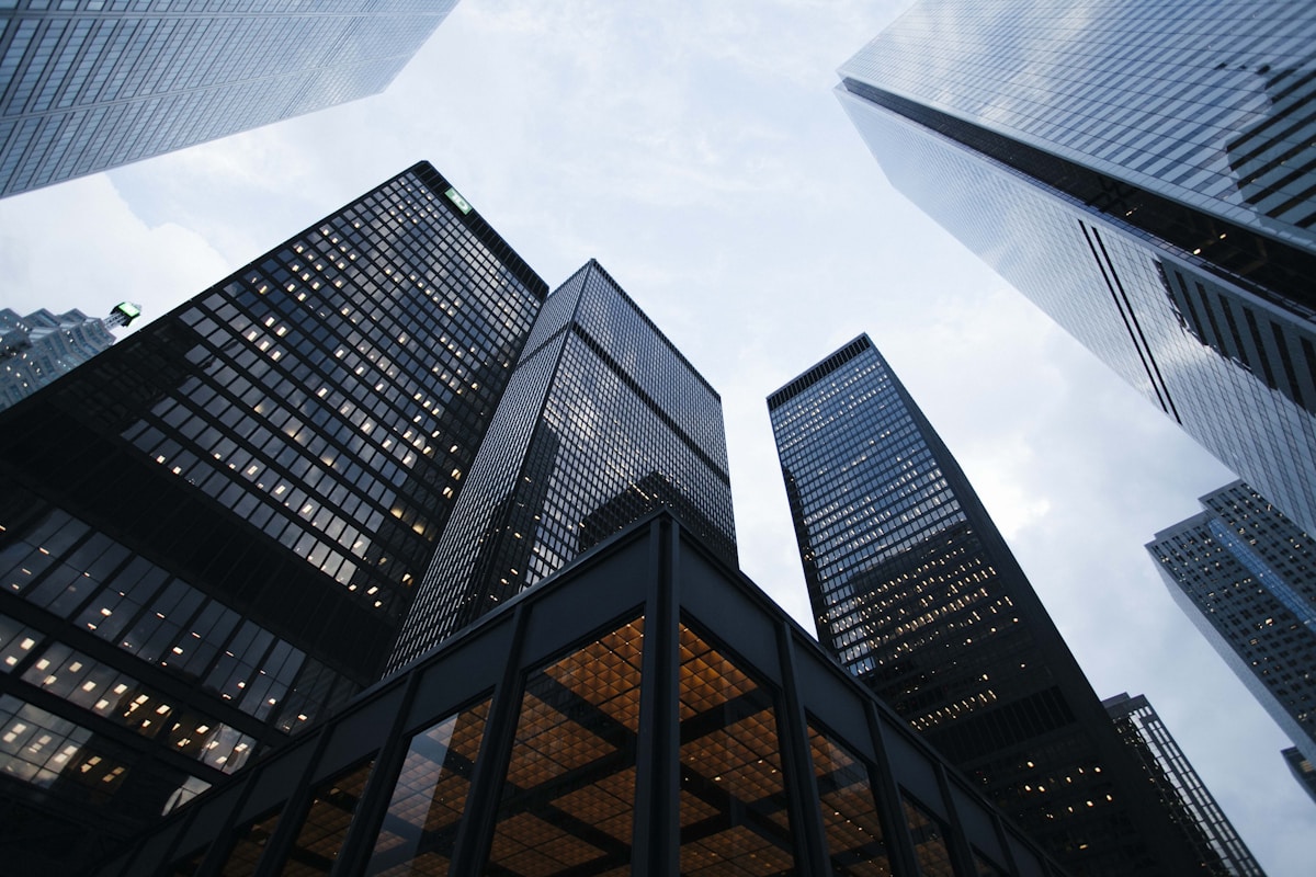 Modern office building