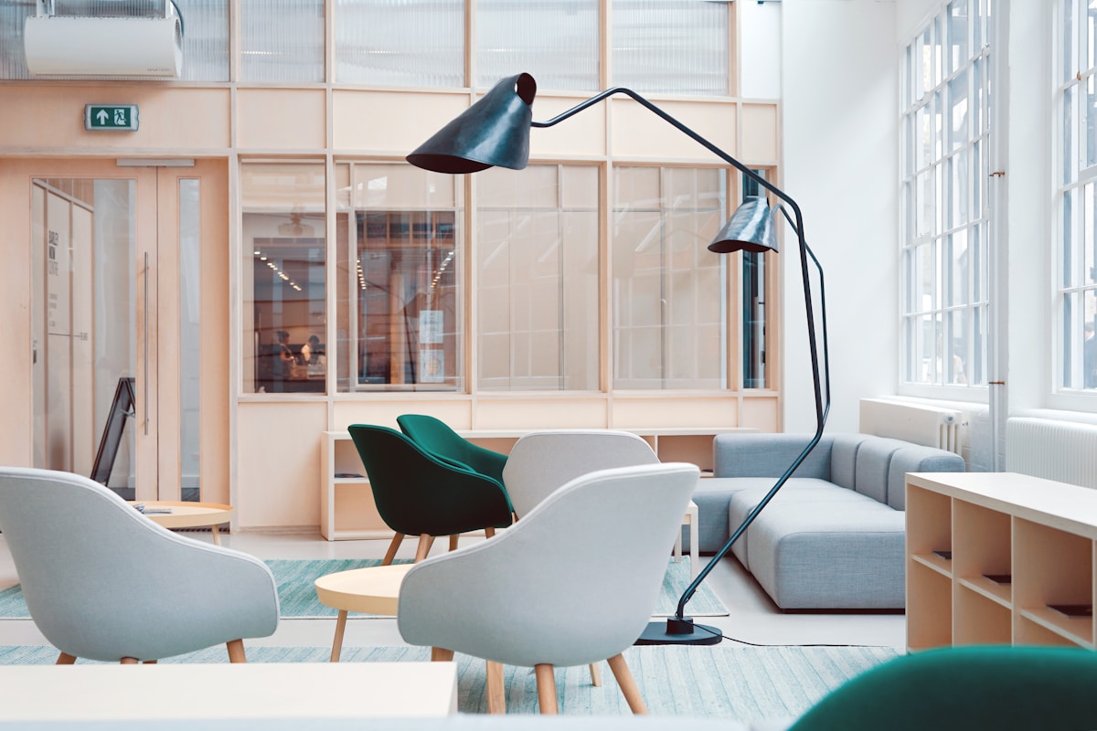 Open-plan office
